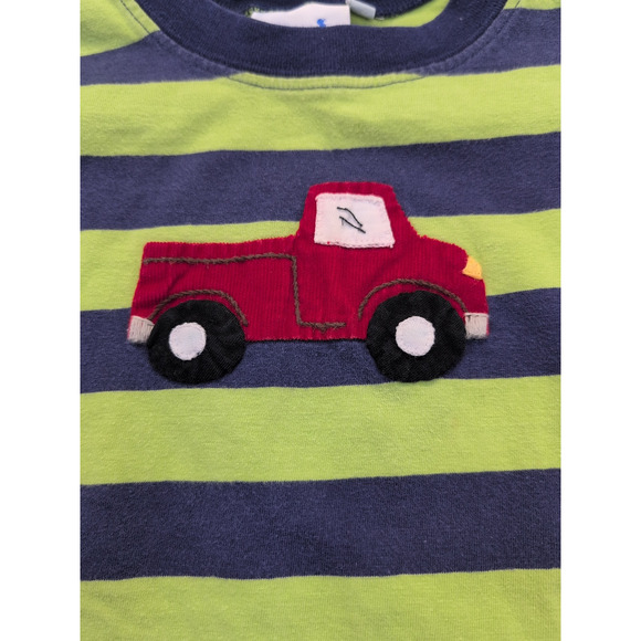 4/5 Just Ducky Striped Applique Tee - Picture 2 of 5